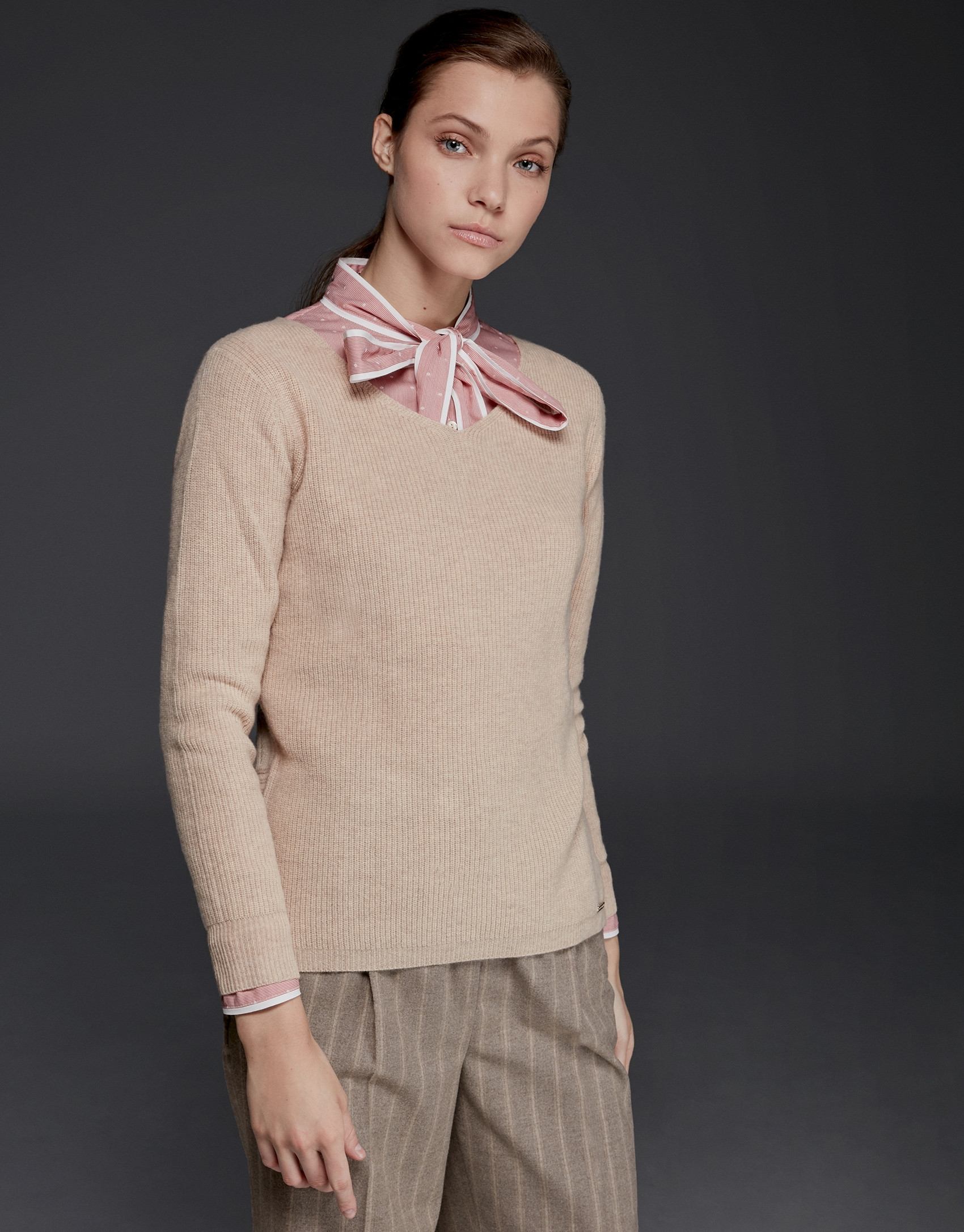 Ivory merino wool sweater 