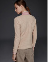 Jersey lana merino color ivory