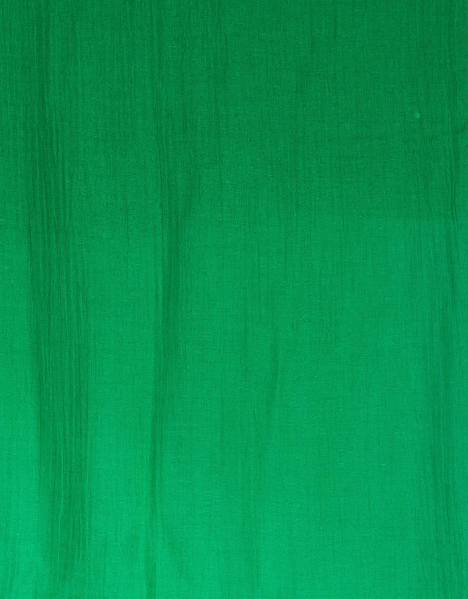Plain green scarf 
