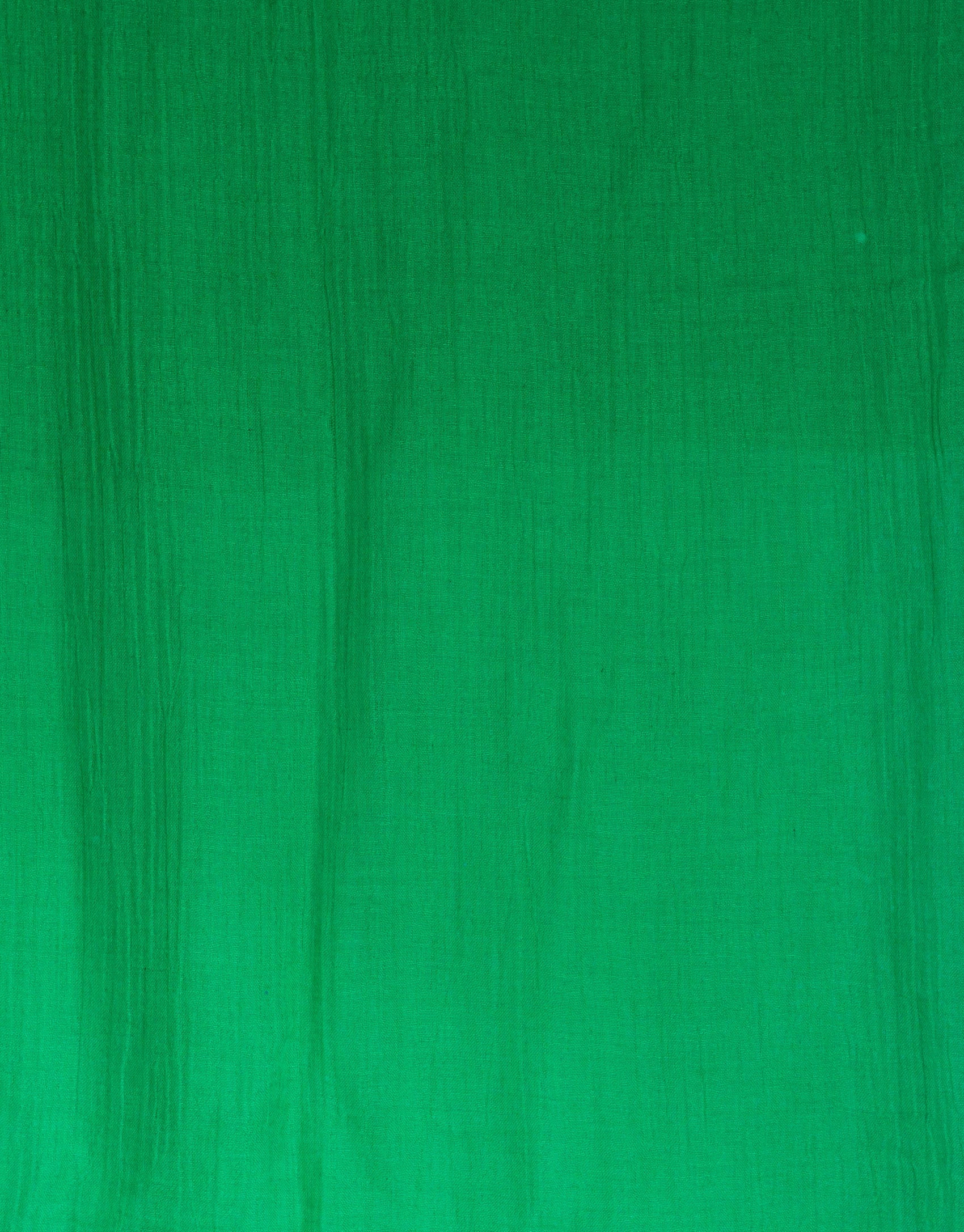 Plain green scarf 