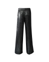 Pantalón lentejuelas ancho negro
