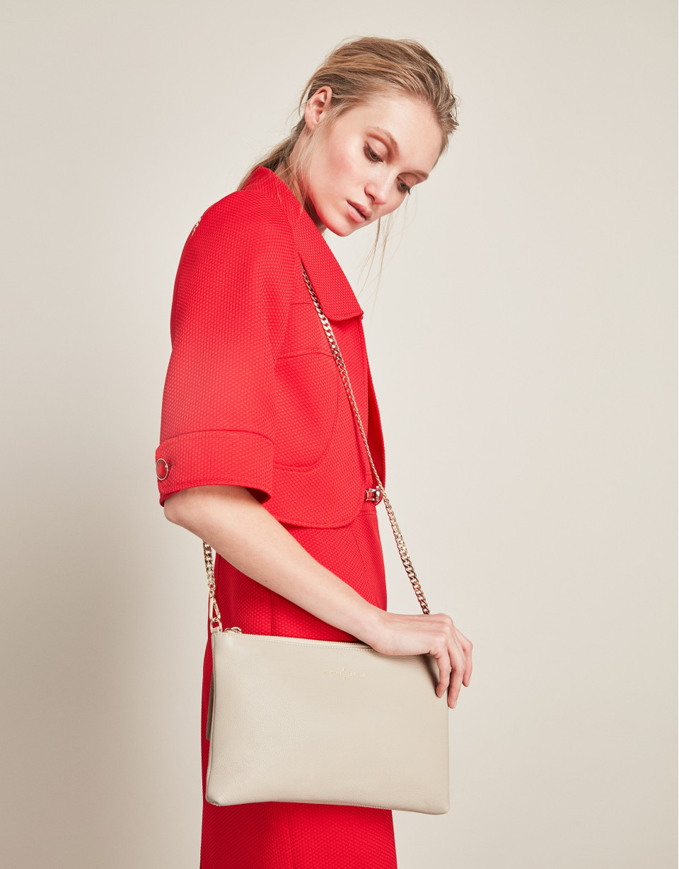 Red bolero jacket
