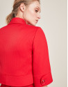 Red bolero jacket