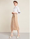 Camisa blanca mangas parche