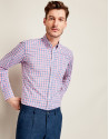 Navy blue linen pants