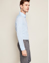 Gray linen pants