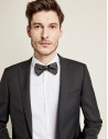 Plain white cotton dress shirt