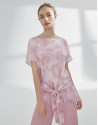Blusón oversize rosa