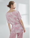Blusón oversize rosa