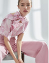 Blusón oversize rosa