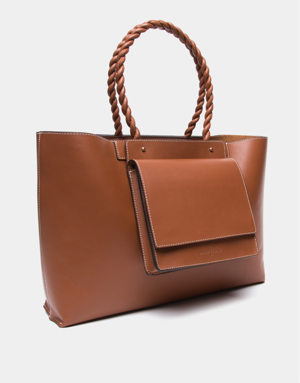 Bolso tote Garden piel cuero