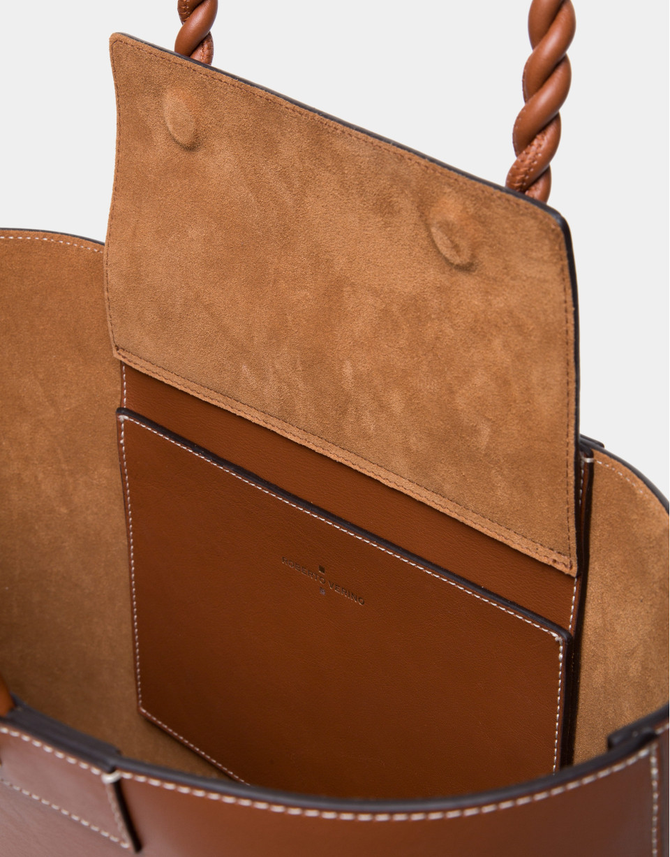 Bolso tote Garden piel cuero