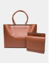 Bolso tote Garden piel cuero
