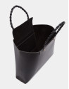 Bolso Tote Garden piel negra