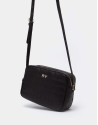 Black alligator Taylor shoulder bag
