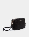 Black alligator Taylor shoulder bag