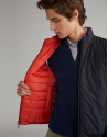 Chaleco reversible naranja/marino