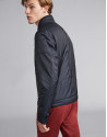 Navy blue tech windbreaker