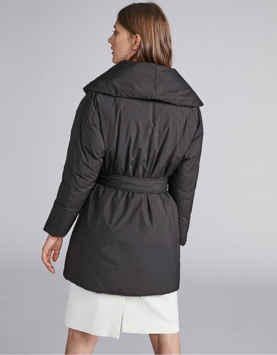 Plumas oversize negro