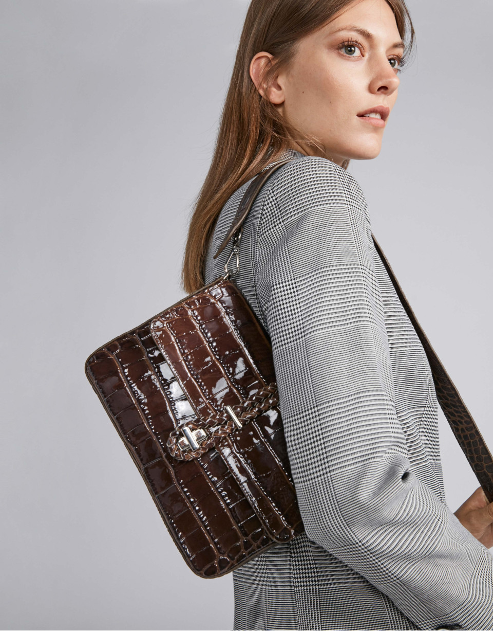 Grey glen plaid suit jacket