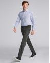 Dark khaki cotton chinos