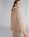Beige, double-faced jacket