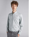Green striped sport shirt