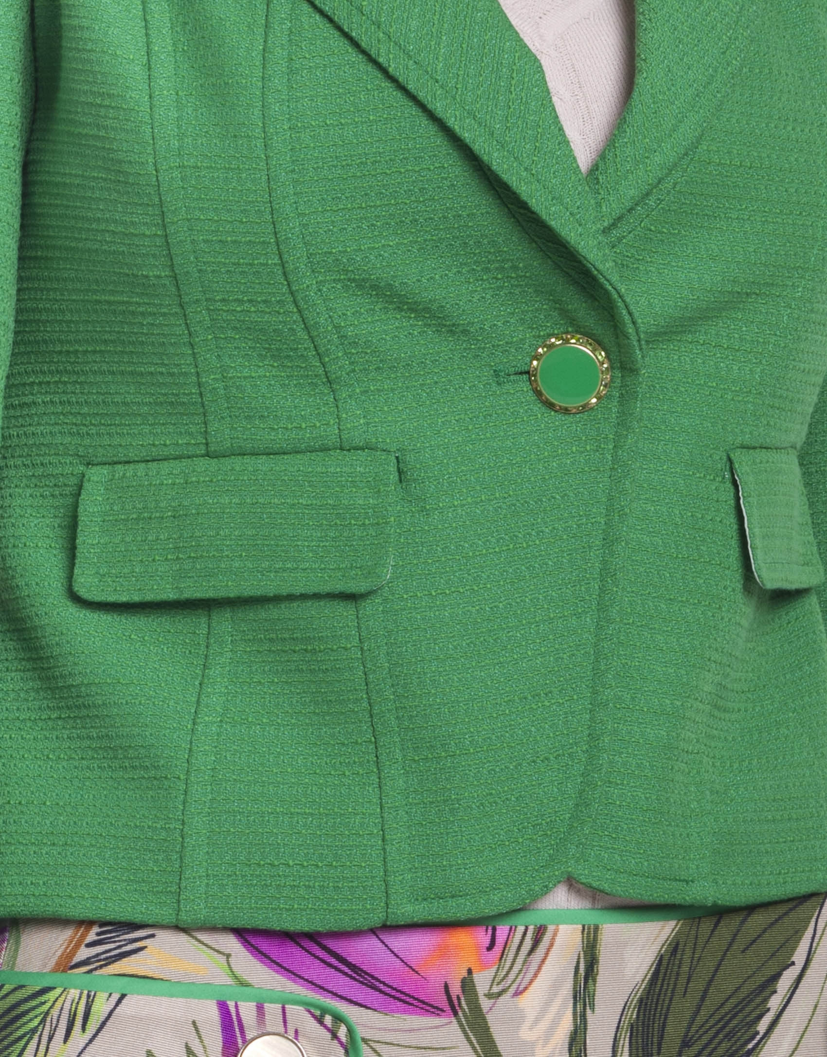 Chaqueta cuello solapa