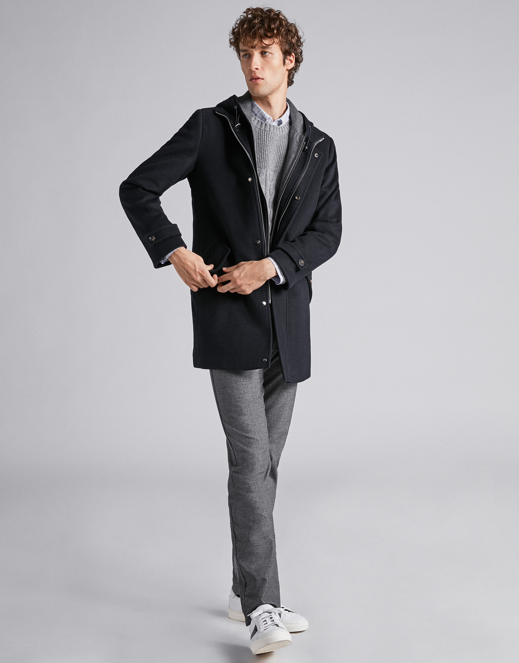 Brown pants with five pockets