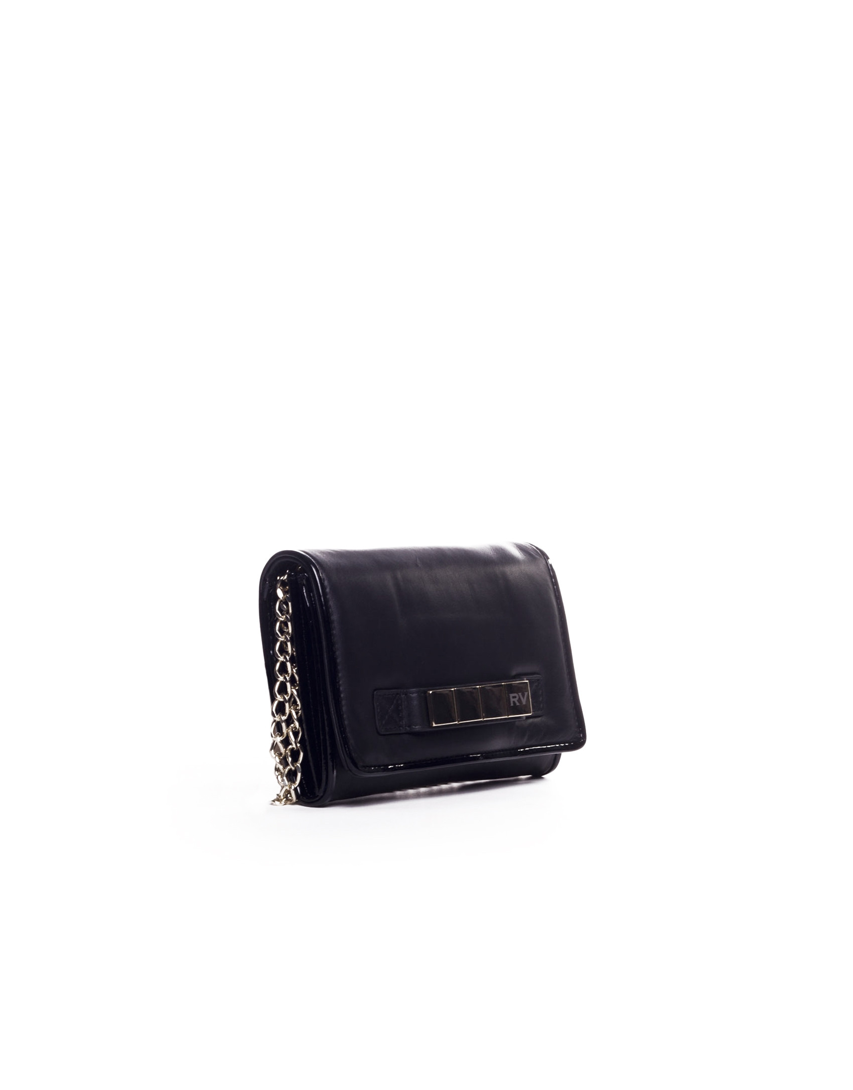 TAYLOR: Raw napa leather clutch bag