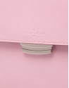 Pink Joyce bag with embroidered handle