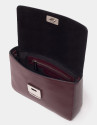 Bolso Joyce asa bordada rojo