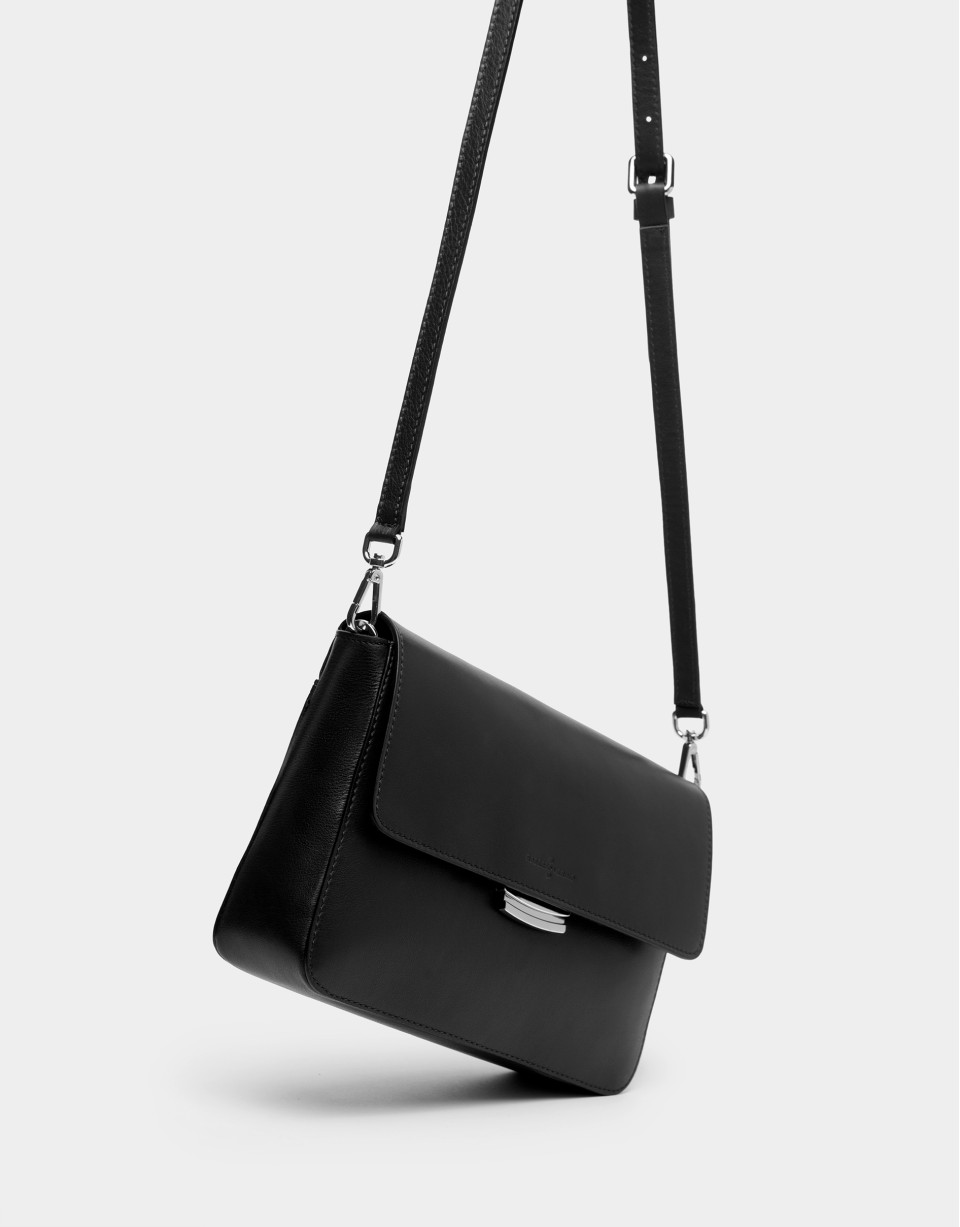 Bolso Joyce asa bordada negro