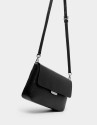 Bolso Joyce asa bordada negro