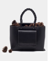 Bolso Tote Garden piel negra