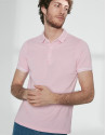Polo piqué algodón rosa