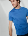 Camiseta básica azulón