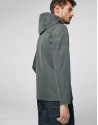 Khaki light tech fabric jogging jacket 
