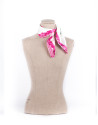Fuchsia logo scarf 