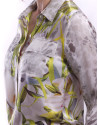 Long sleeve silk shirt 