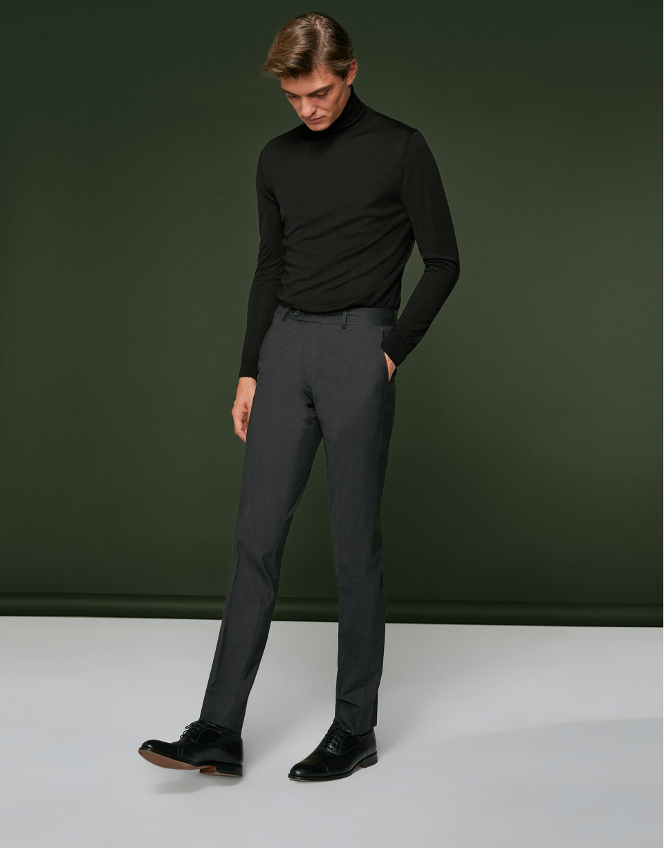 Dark gray dress pants