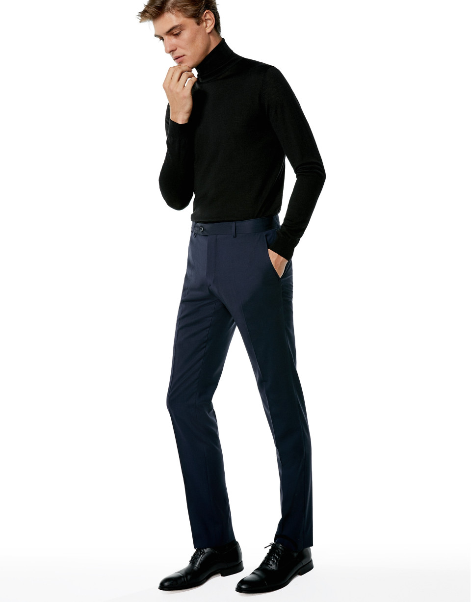 Navy blue dress pants