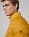Short mustard anorak