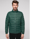 Short dark green anorak