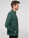 Short dark green anorak
