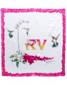 Fuchsia logo scarf 