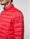 Short red anorak