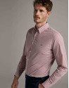 Red/blue dotted print sport shirt - Man | Roberto Verino