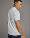 Polo piqué blanco
