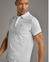 Polo piqué blanco